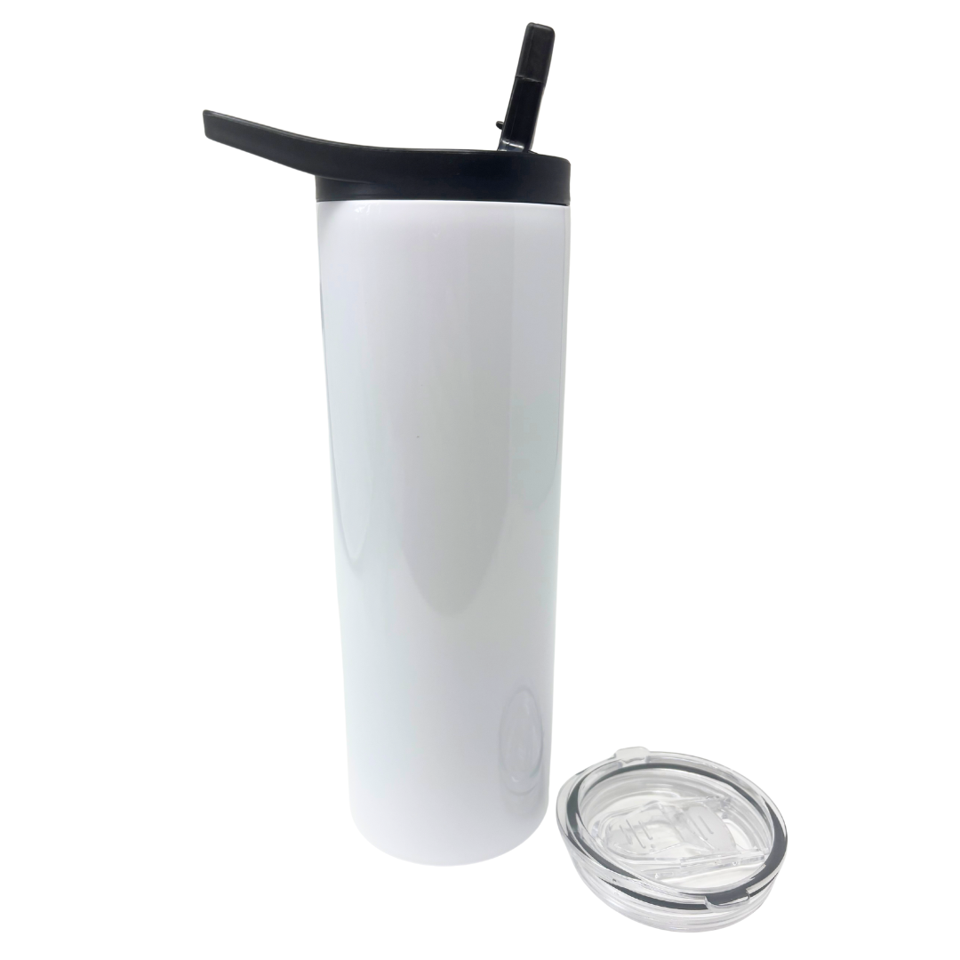 20 oz Sublimation Dual Lid Tumbler
