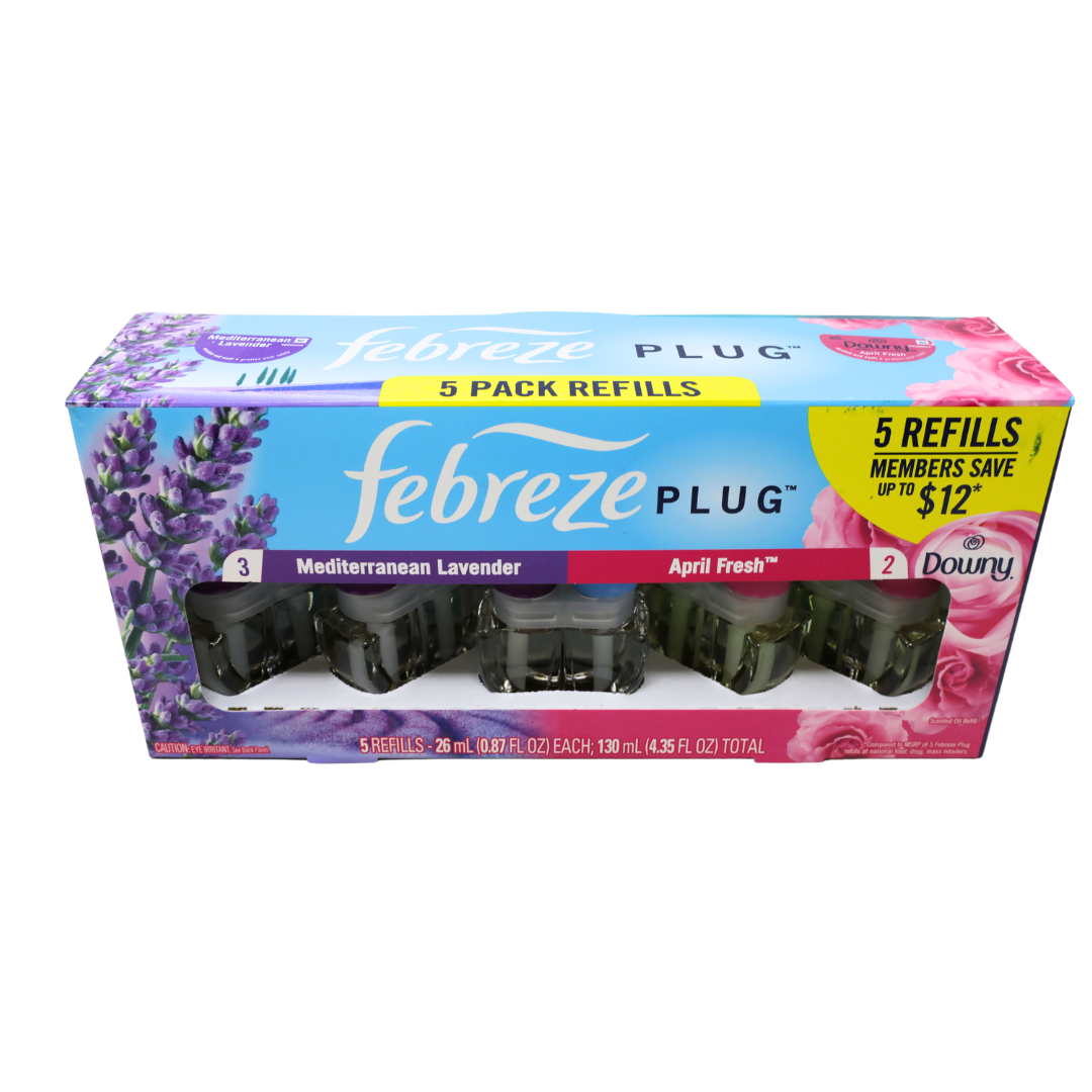 Febreze plug 5 Pack Refills