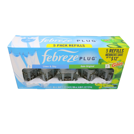 Febreze plug 5 Pack Refills