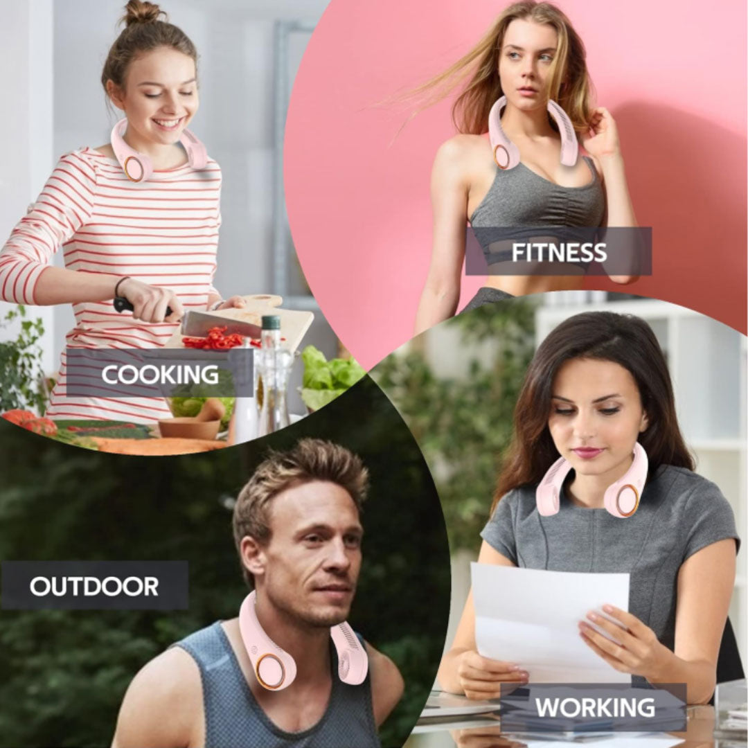 Portable Neck Fan Hands Free Personal Fan
