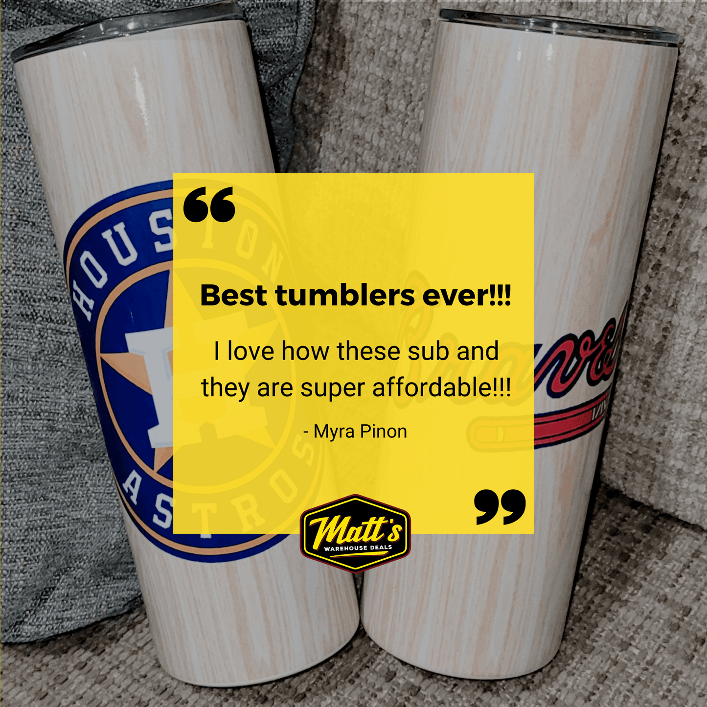 30 oz Sublimation Blank Straight White Tumbler with Clear Lid and Straw Included