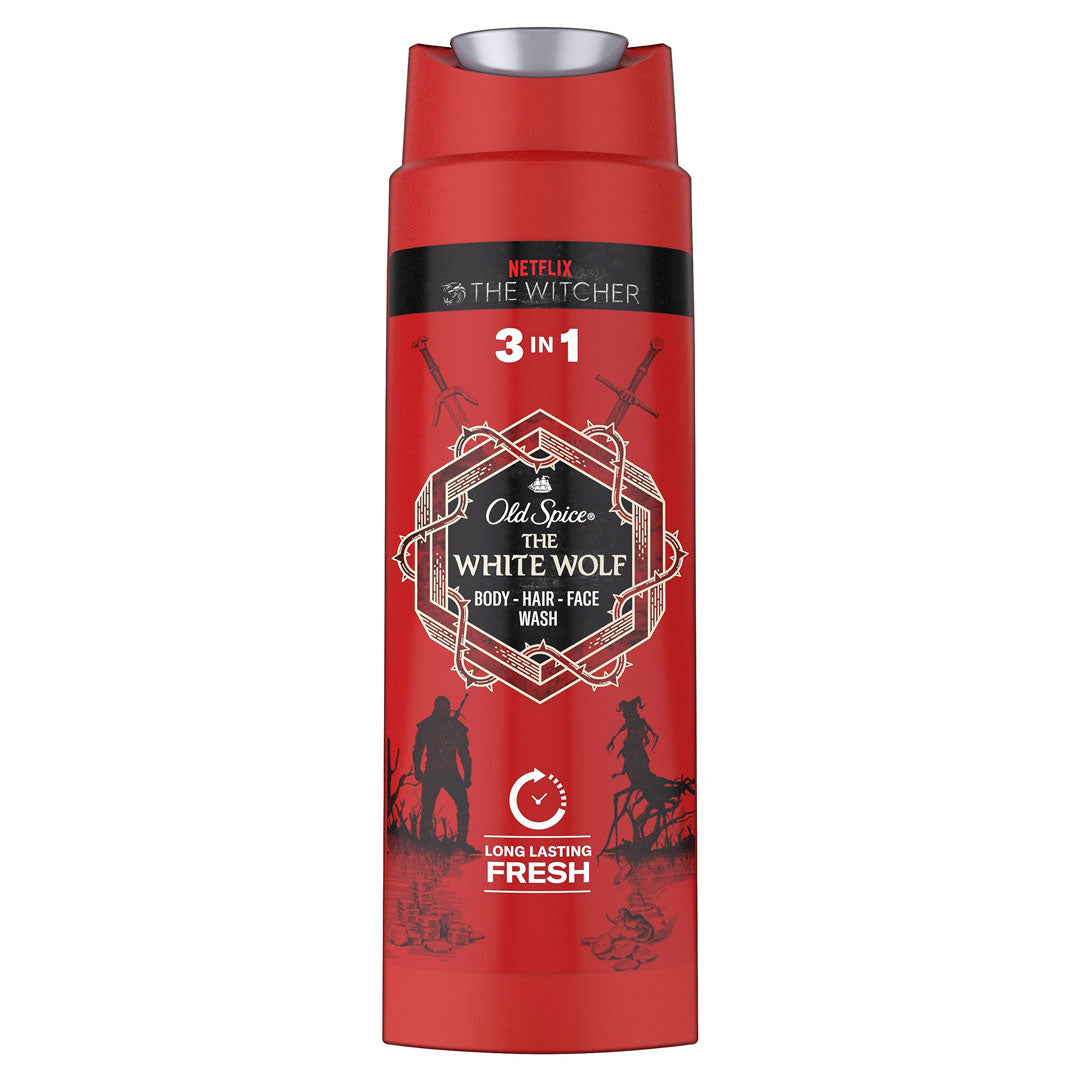 Old Spice The White Wolf  Body- Hair- Face Wash 3 in 1