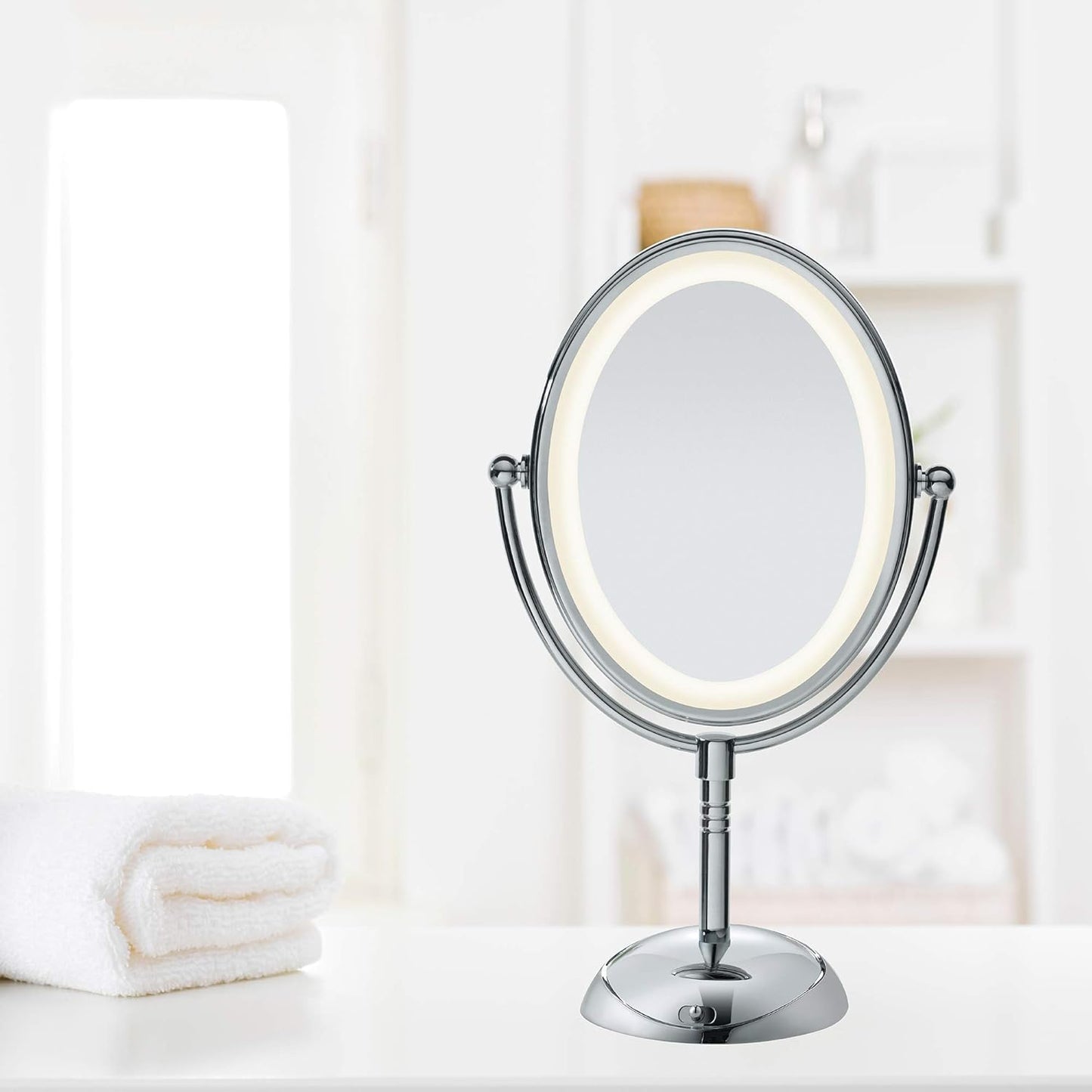 Conair Crystal Clear Cosmetic Mirror LED Lighting