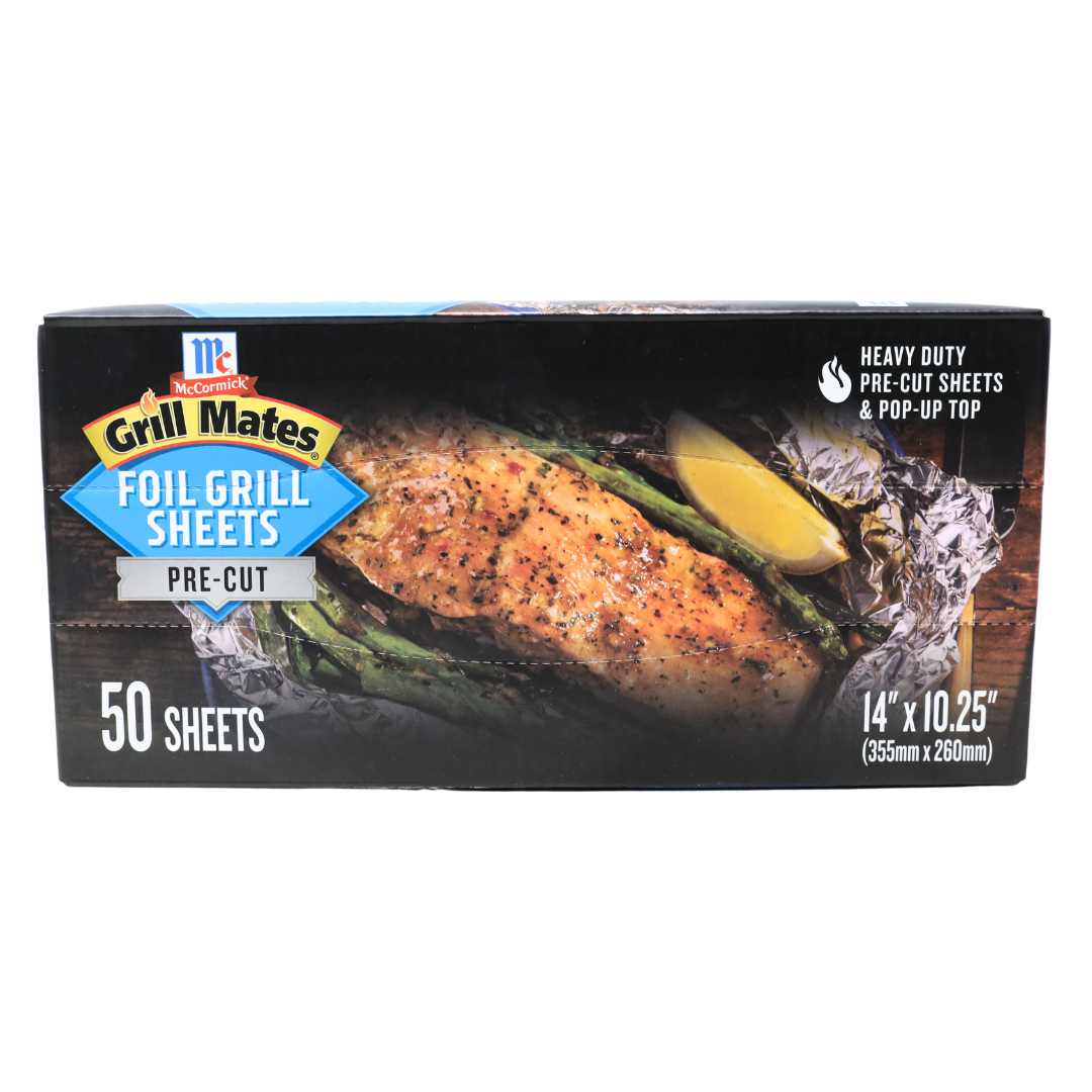 McCormick Grill Mates Foil Grill Sheets 50 sheets