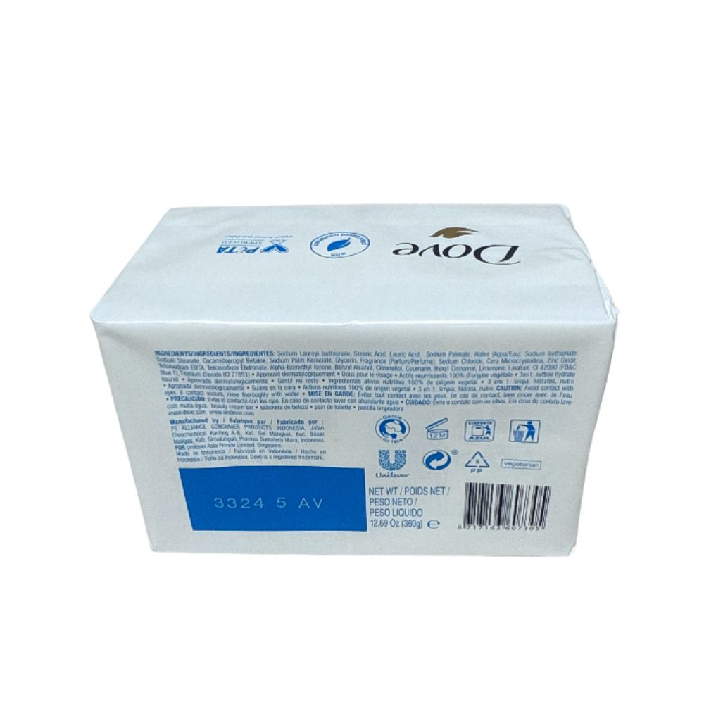 Dove Gentle Exfoliating 4pk Beauty Bar Soap