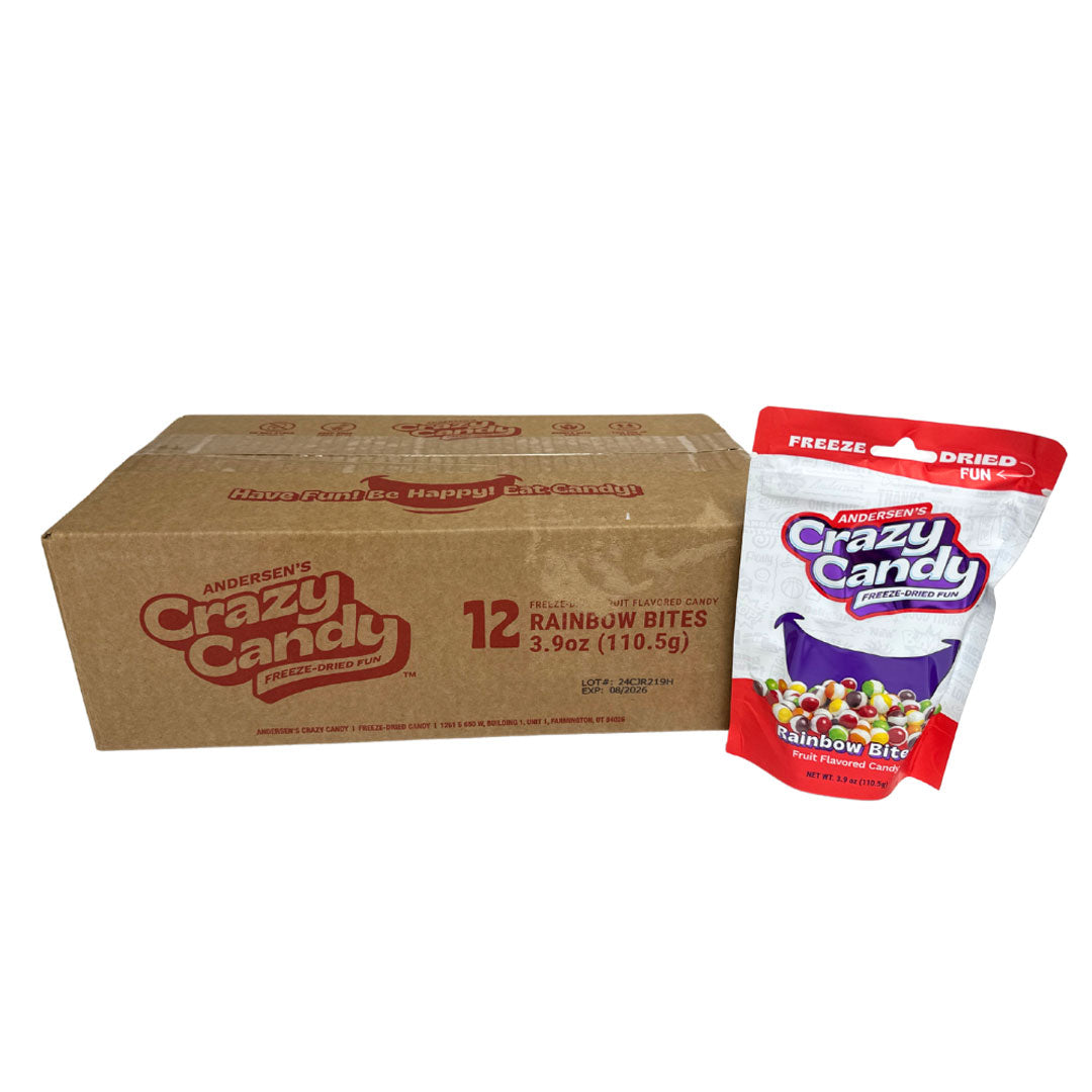 Andersen's Crazy Candy Freeze - Dried Fun 3.9 oz (SOLD BY CASE) 12/Carton