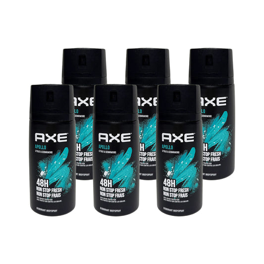 Axe Apollo Citrus Cedarwood 4 oz (SOLD  BY CASE) 6 / Carton