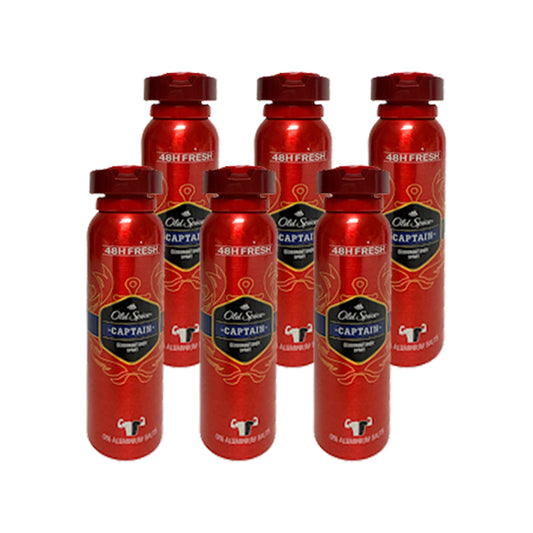 Old Spice Captain Deodorant Spray (SOLD BY CASE) 6 / Carton