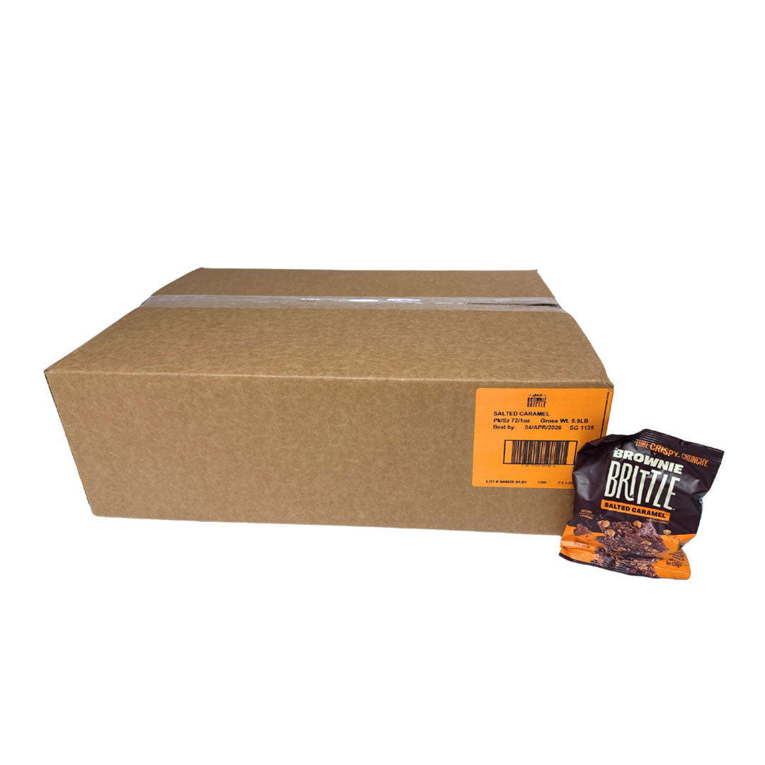 Brownie Brittle Salted Caramel (SOLD BY CASE) 72pk / Carton