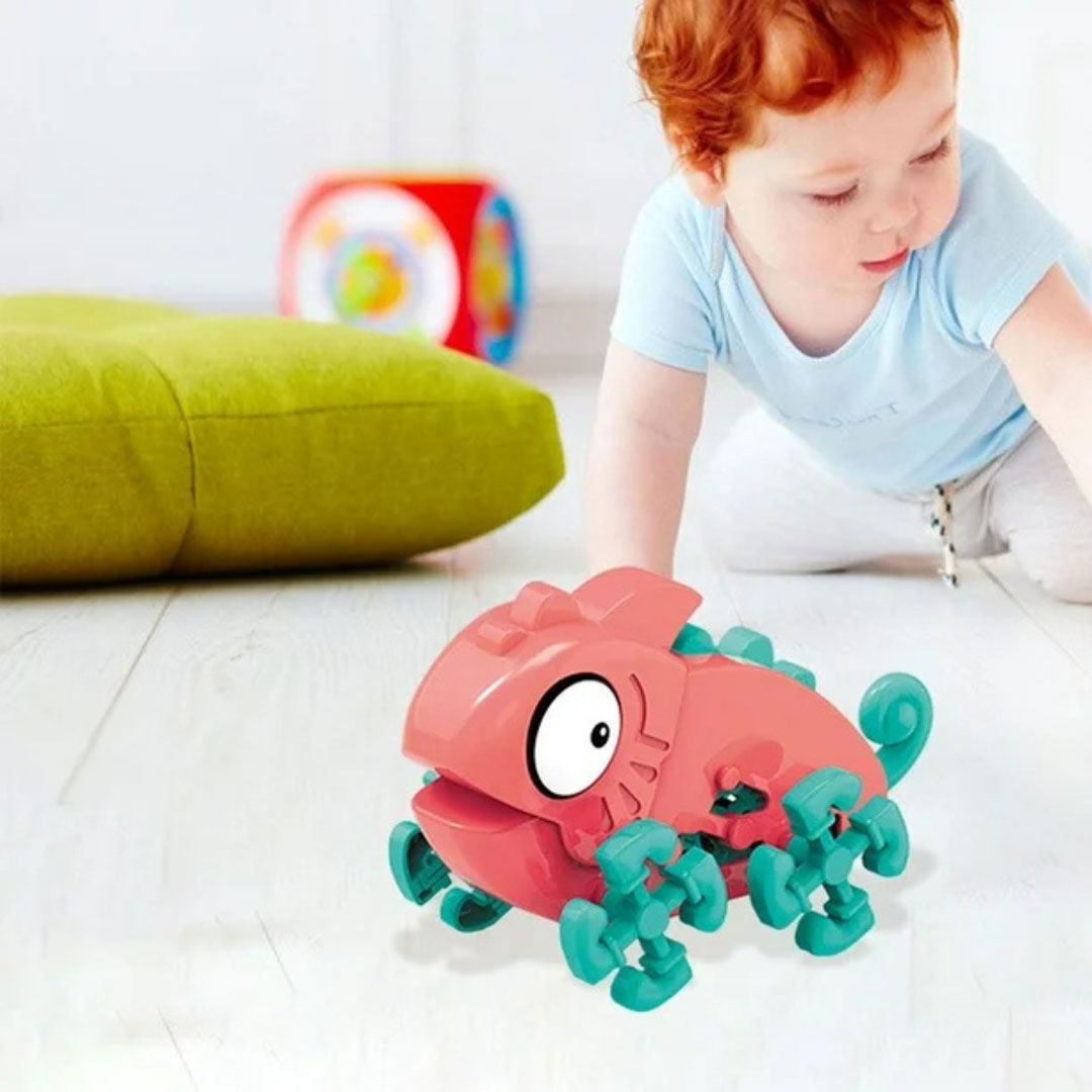 Buzzy Chameleon Build Your Own Robot (STEM TOY)