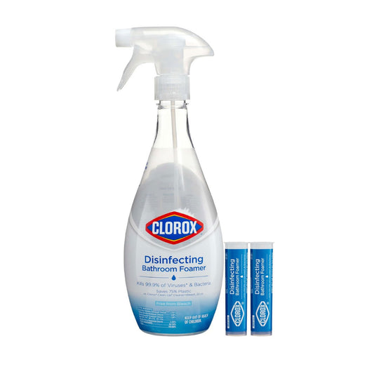 Clorox Disinfecting Bathroom Foamer Starter Kit