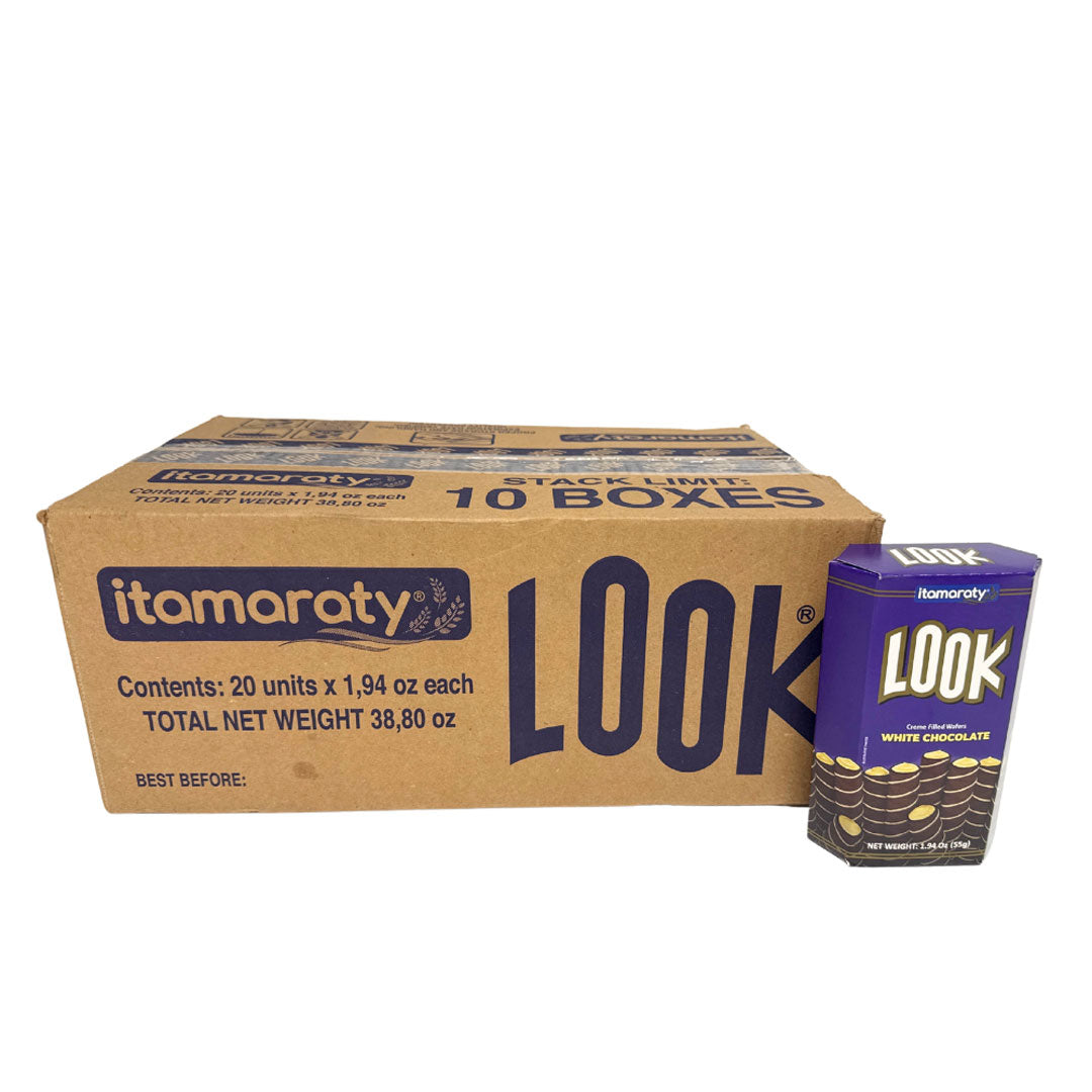 LOOK Rolled Wafer 1.94oz (SOLD BY CASE) 20 PK / Carton