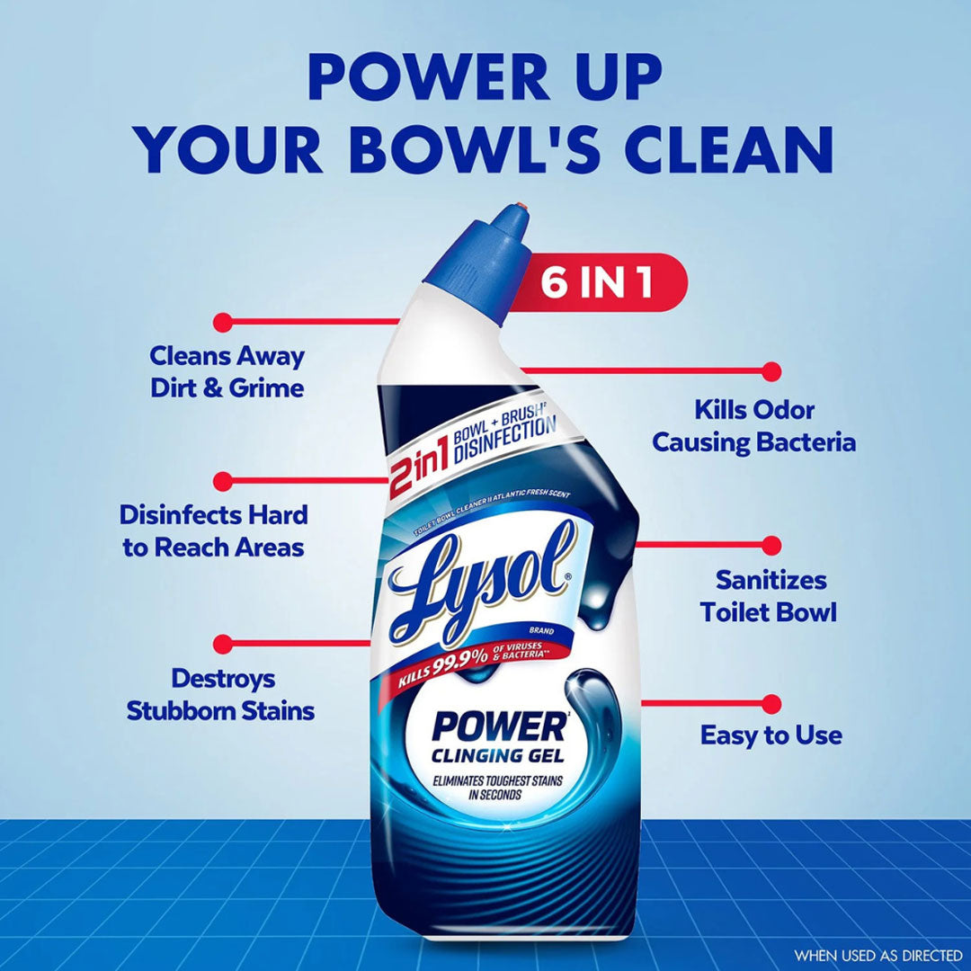 Lysol Advanced Clinging Gel Toilet Bowl Cleaner