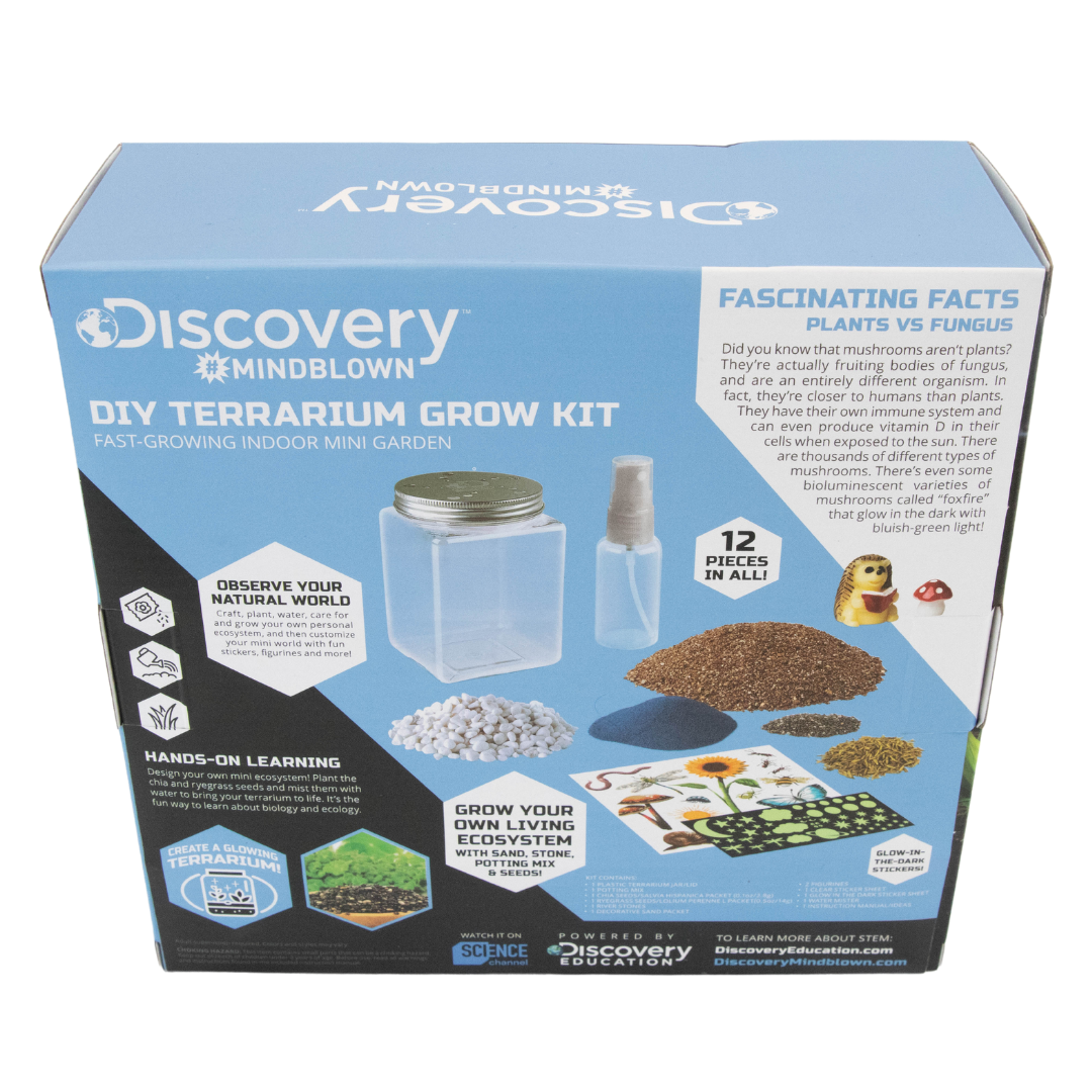 Discovery Mindblown DIY Terrarium Grow Kit