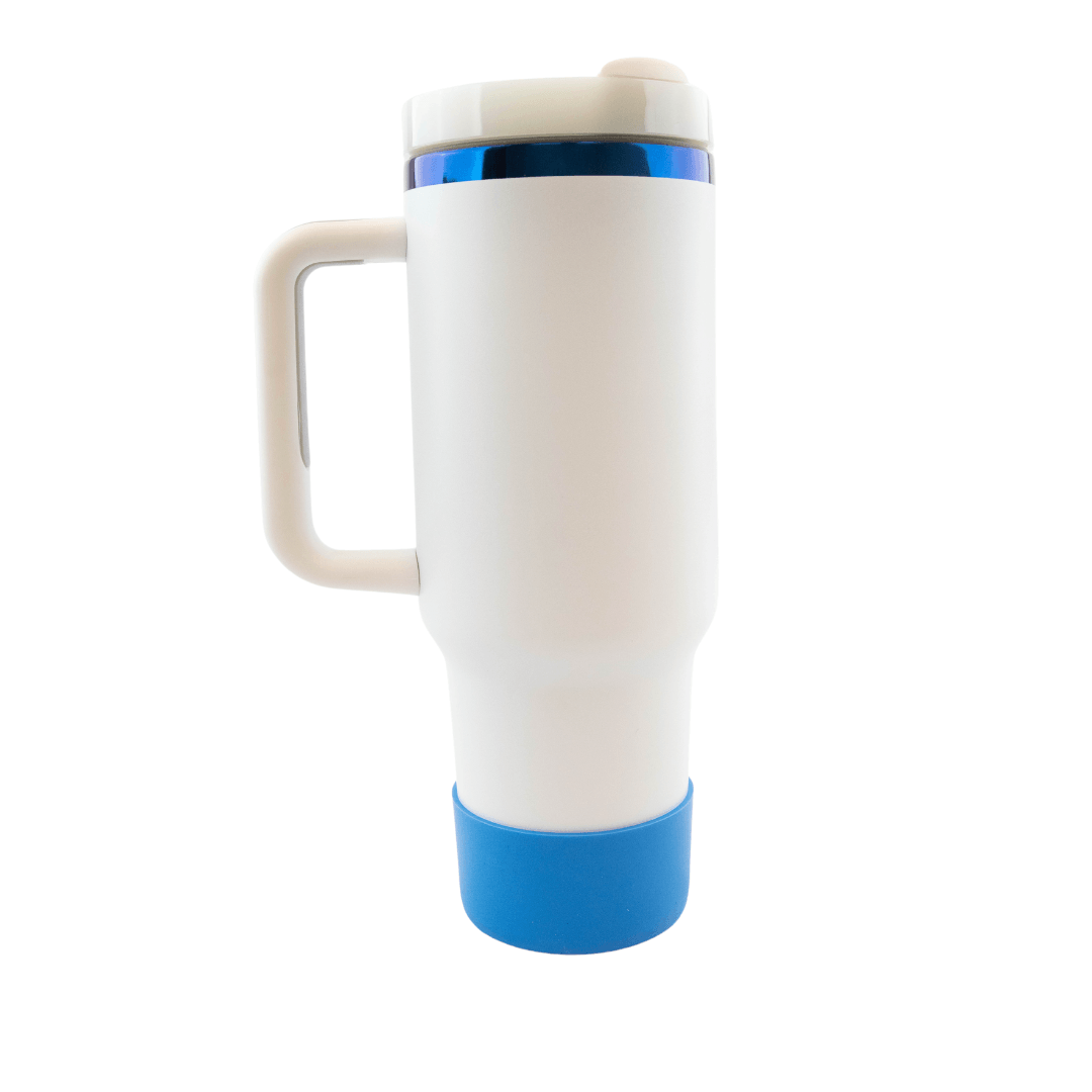 Laser Etch Tumbler Blue Ring 40oz
