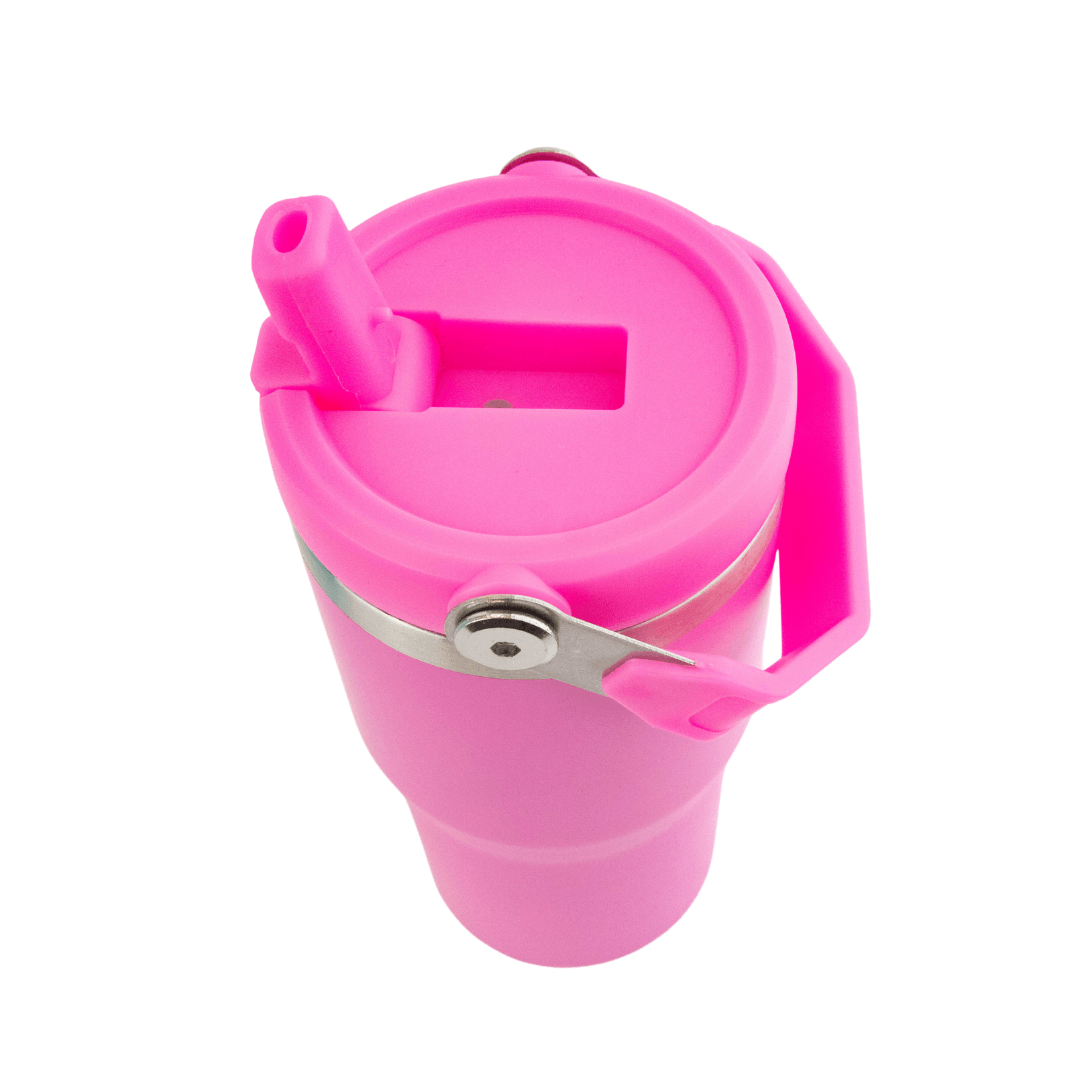 30 oz Sublimation Tumbler with Flip Lid & Handle (ONLINE ONLY)