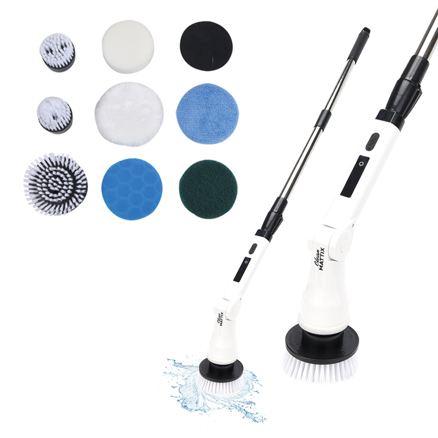 Cleanmattix - 8-In-1 Scrubber