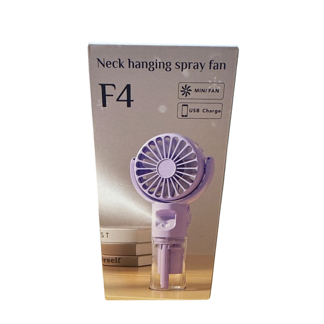 Handheld Misting Spraying Fan, rechargeable battery