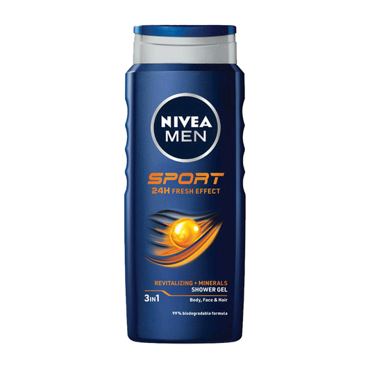 Nivea Sport for Men Shower Gel 24H Fresh Effect 400ml