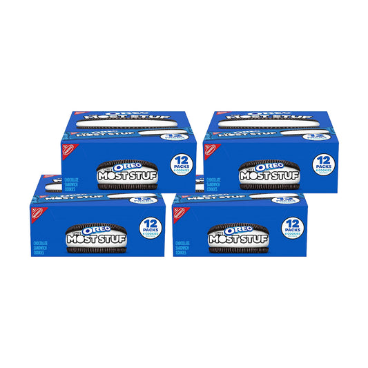 Oreo The Most Stuf 12pack (SOLD BY CASE) 4 / Carton, BEST BY: 9/17/2025