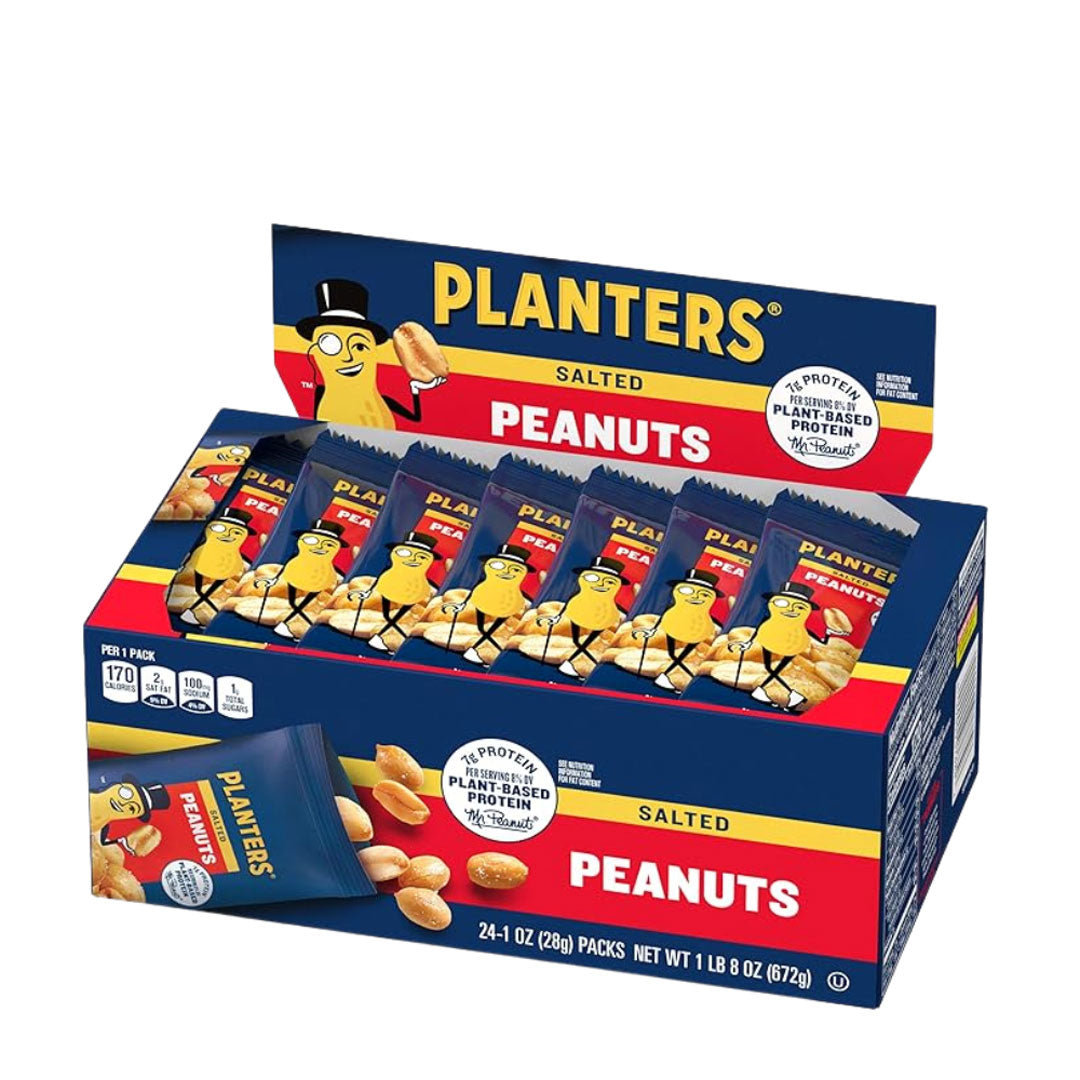 Planters Salted Peanuts (SOLD BY CASE) 24/Carton