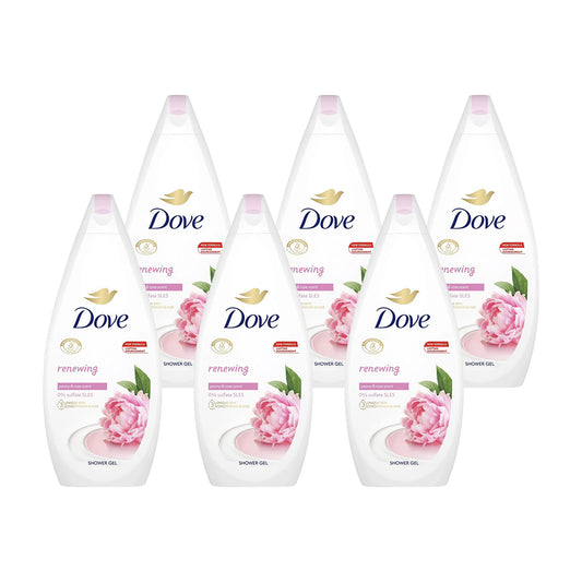 Dove Shower Gel Peony & Rose Scent (SOLD BY CASE) 6 / carton