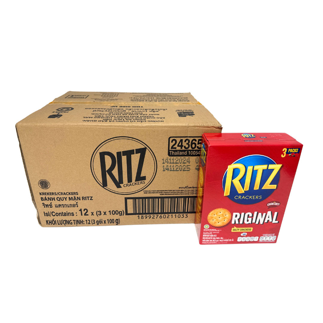 Ritz Crackers Original 3Pk (SOLD BY CASE) 12/Carton
