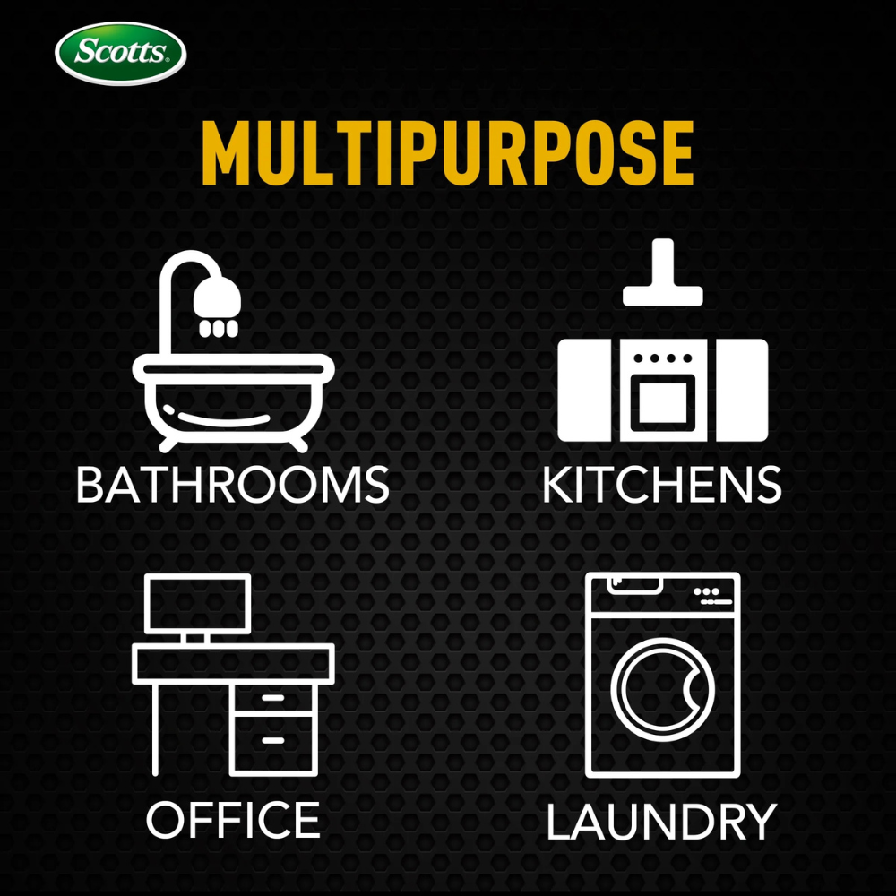 Scotts Muti Purpose Trash Bags 13 Gallon (200 bags) Mega Flex With Drawstring Lemon Mint Scent
