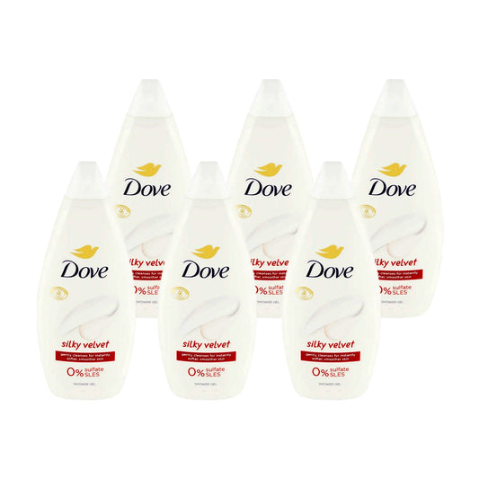 Dove Shower Gel Silky Velvet (SOLD BY CASE) 6 / carton