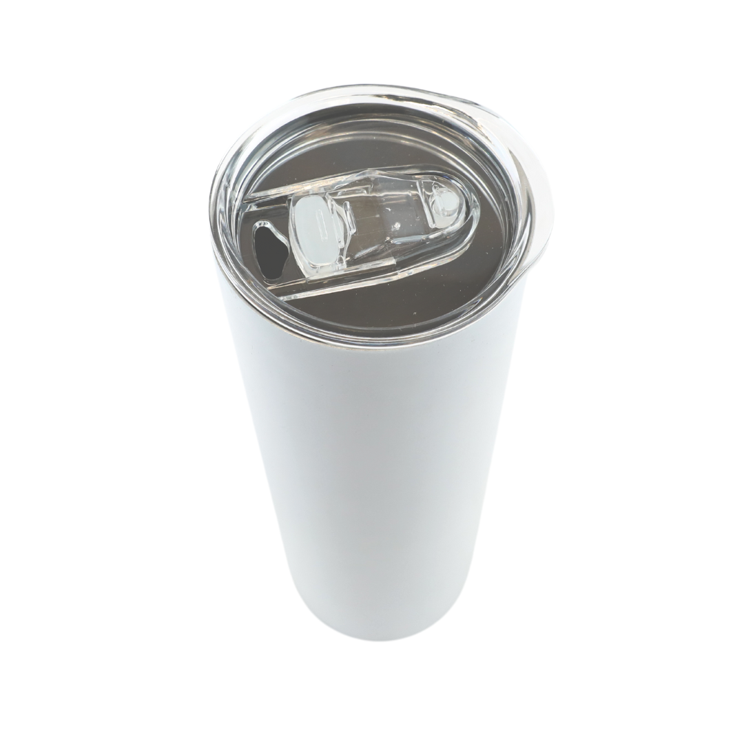 30oz Kupresso White Glow Green Straight Skinny Tumbler