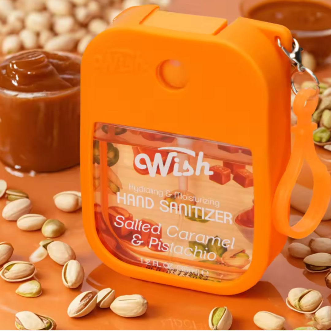 Wish Hand Sanitizer Spray Travel Size 1.2 FL OZ (35ML)