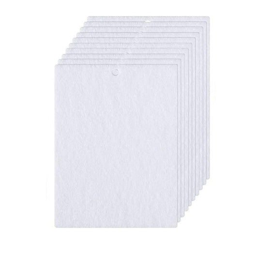 Blank White Sublimation Air Freshener, 3" x 4", 10 PACK