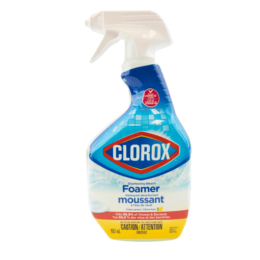 Clorox Bathroom Foamer Spray Crisp Lemon 30oz