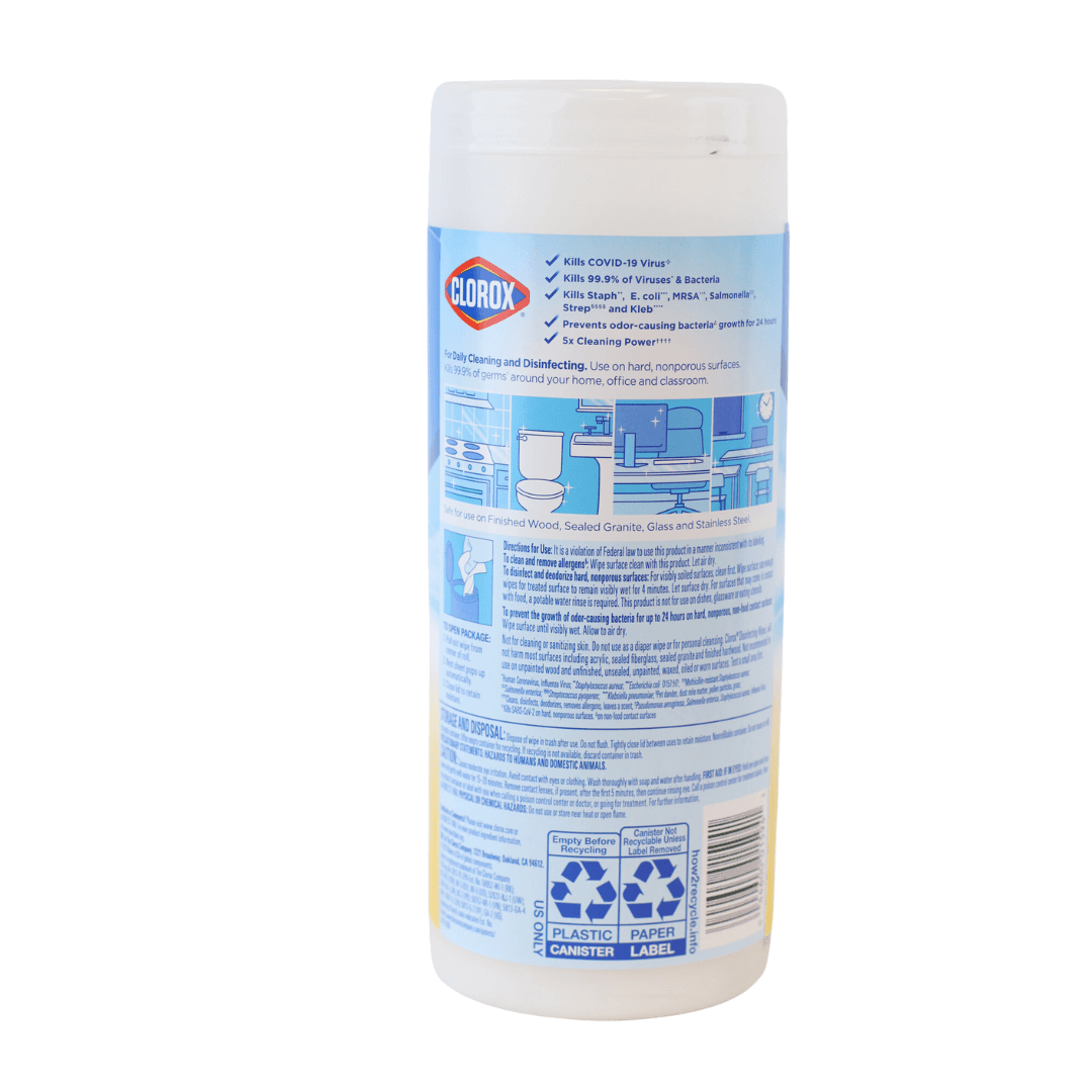 Clorox Wipes Lemon 35 Count