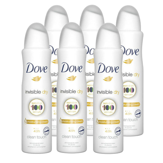 Dove Deodorant Spray Invisible Dry 200ml (SOLD BY CASE) 6 / Carton
