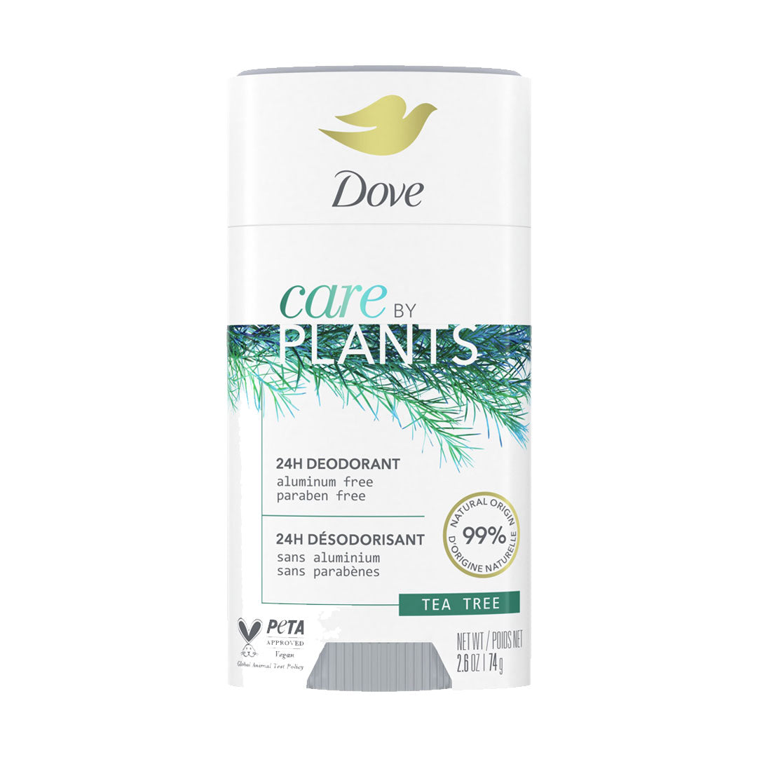 Dove Care by Plants Tea Tree 24H Deodorant 2.6 oz