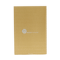 Kate Paperie Medium Gold Journal 6" x 4"