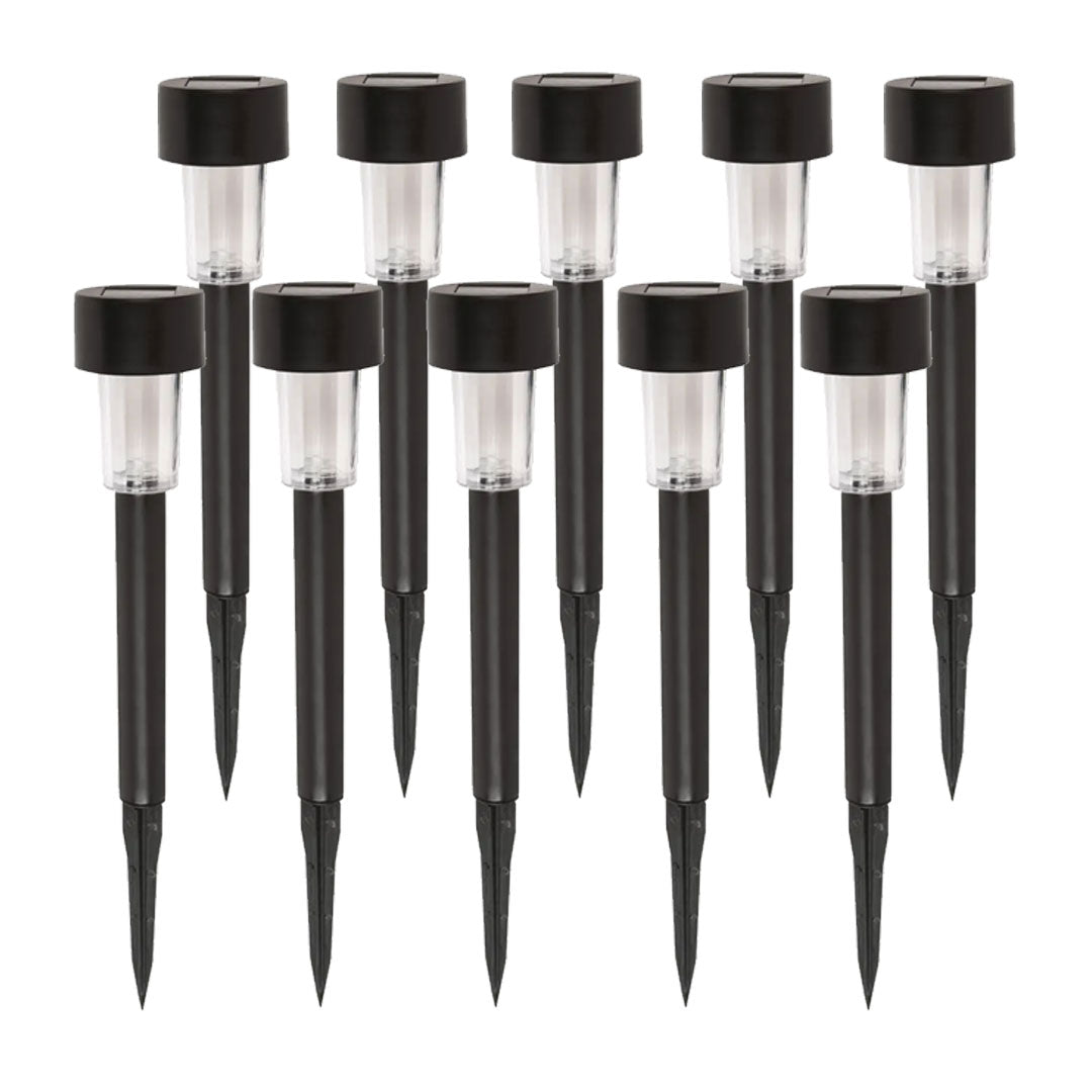 MoonRays Solar Pathway Lights, 10 pack