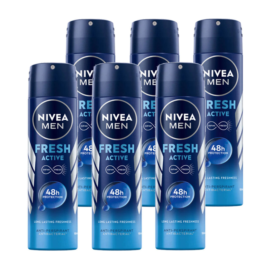 Nivea Men Fresh Active 48 Hour 150 ml (SOLD BY CASE) 6 / Carton