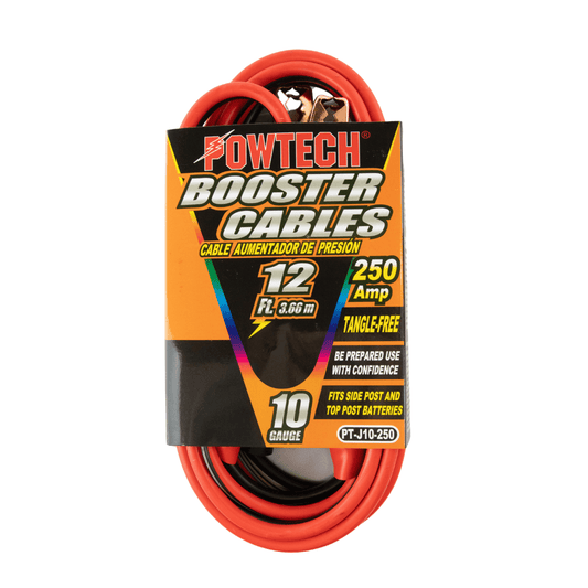 Powtech Booster Cables 12ft