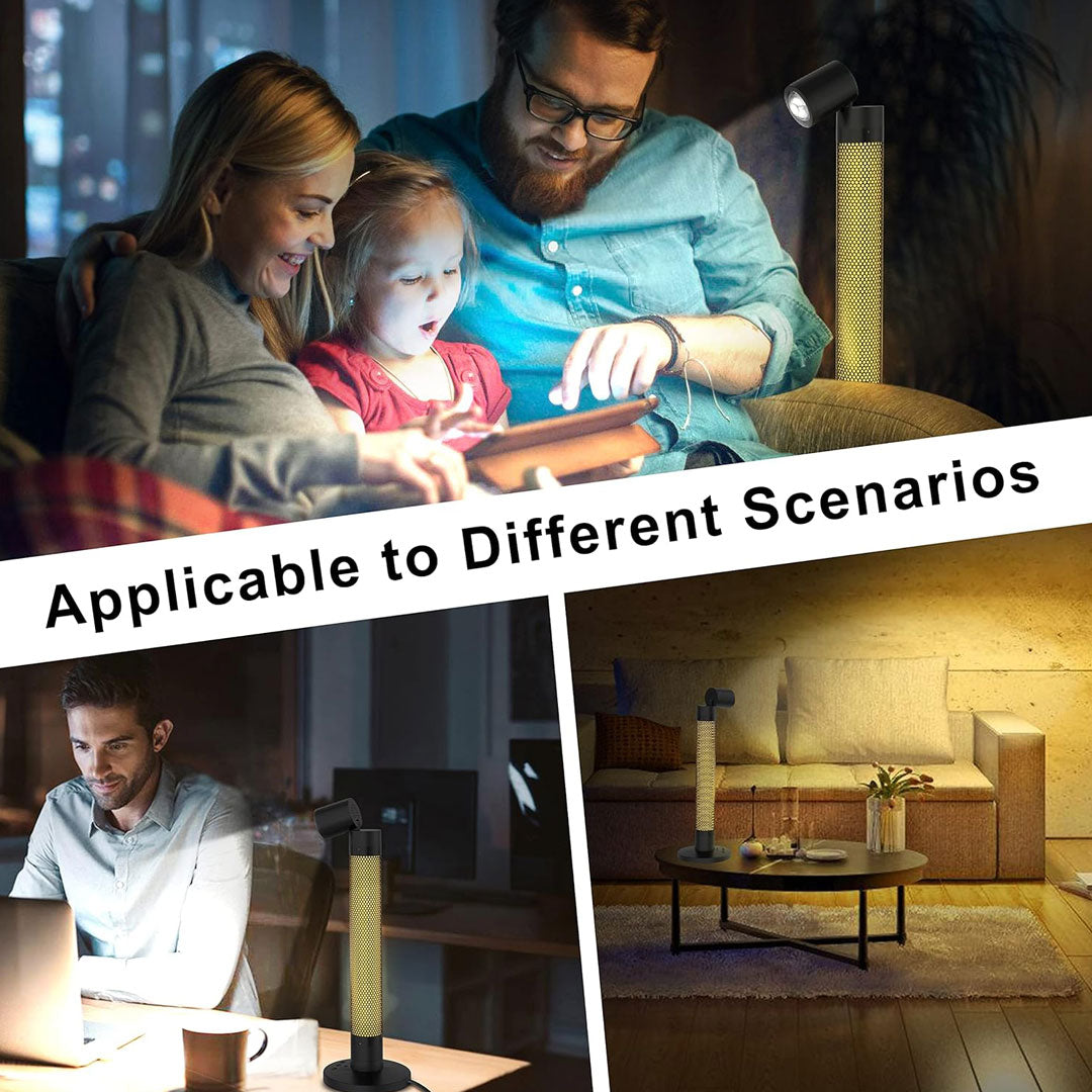 Smart Table Lamp with Bluetooth, work with Alexa