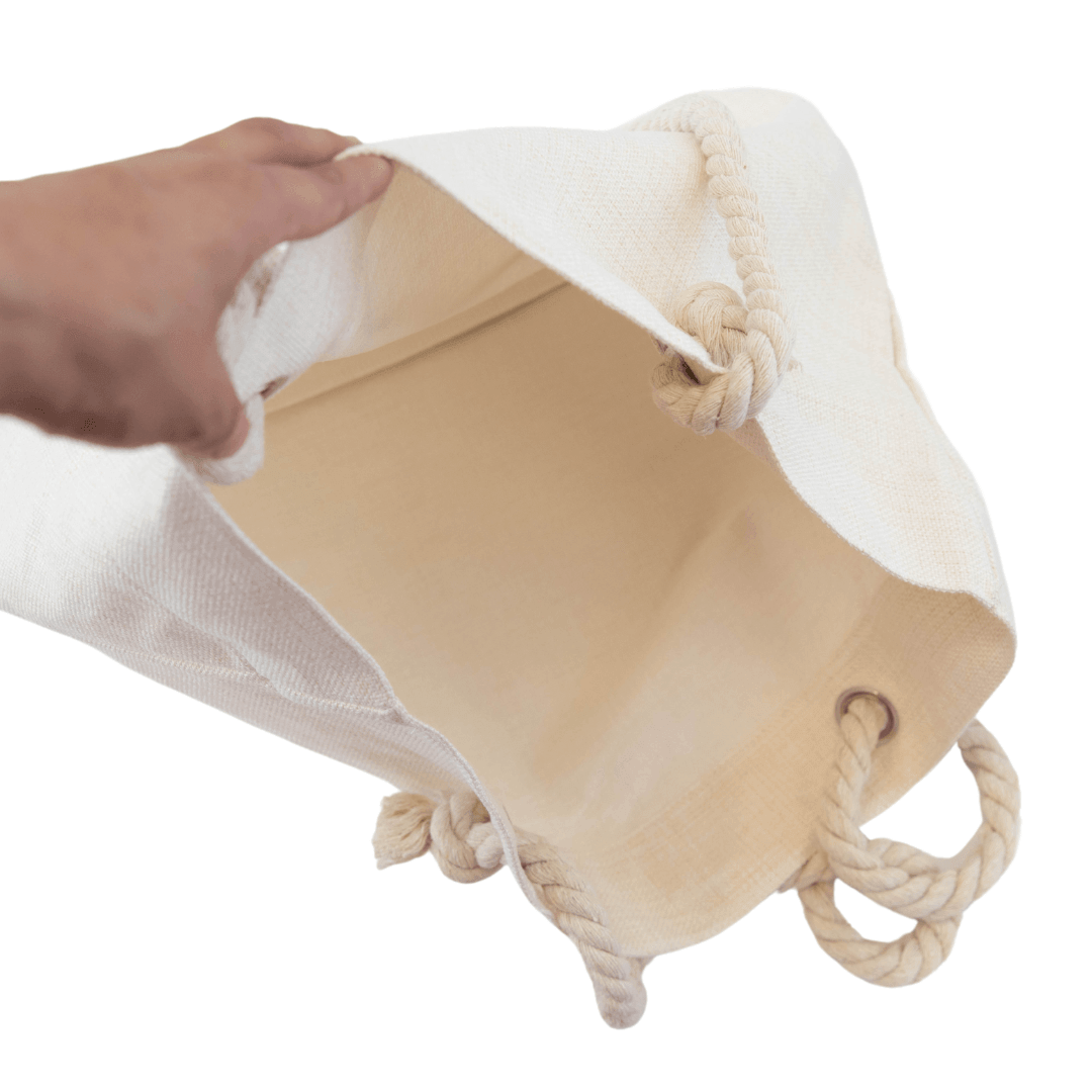 Sublimation Tote Bag With Rope Handle 14.5'' x 19"