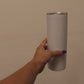 20oz Sublimation or Laser Etch Blank Tumbler GLOW in the Dark