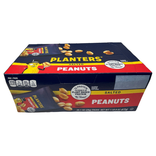 Planters Salted Peanuts (SOLD BY CASE) 24/Carton