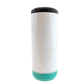 Sublimation 4 In 1 Can Cooler Blue Bluetooth 16oz
