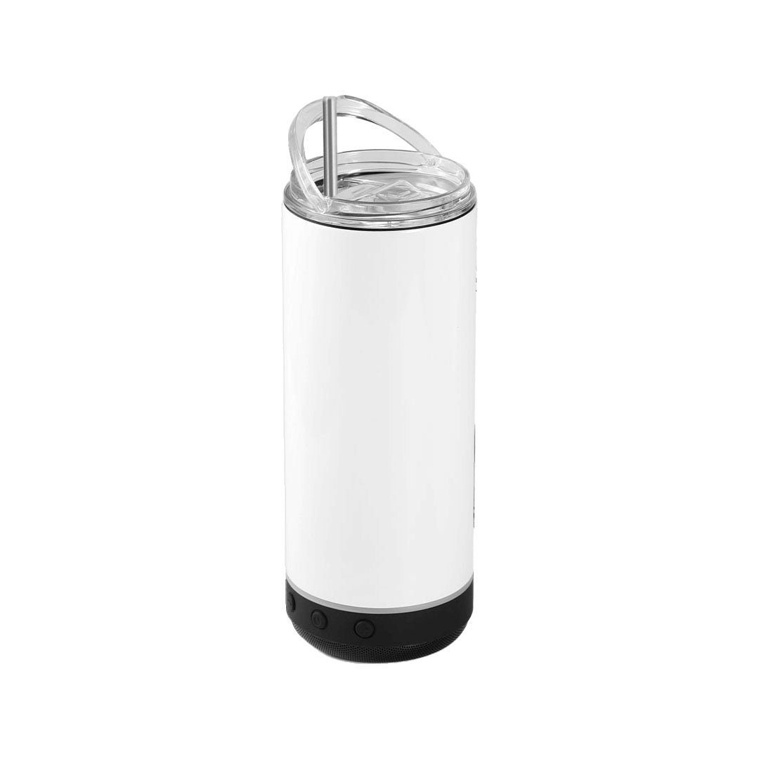 16 oz Sublimation 4 In 1 Can Cooler Bluetooth Speaker