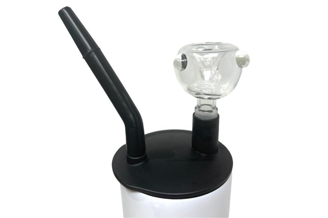 20 oz Sublimation Blank White Straight Hookah Tumbler