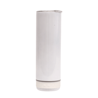 20oz Sublimation Blank White Tumbler with Bluetooth Speaker, Variety of Colors