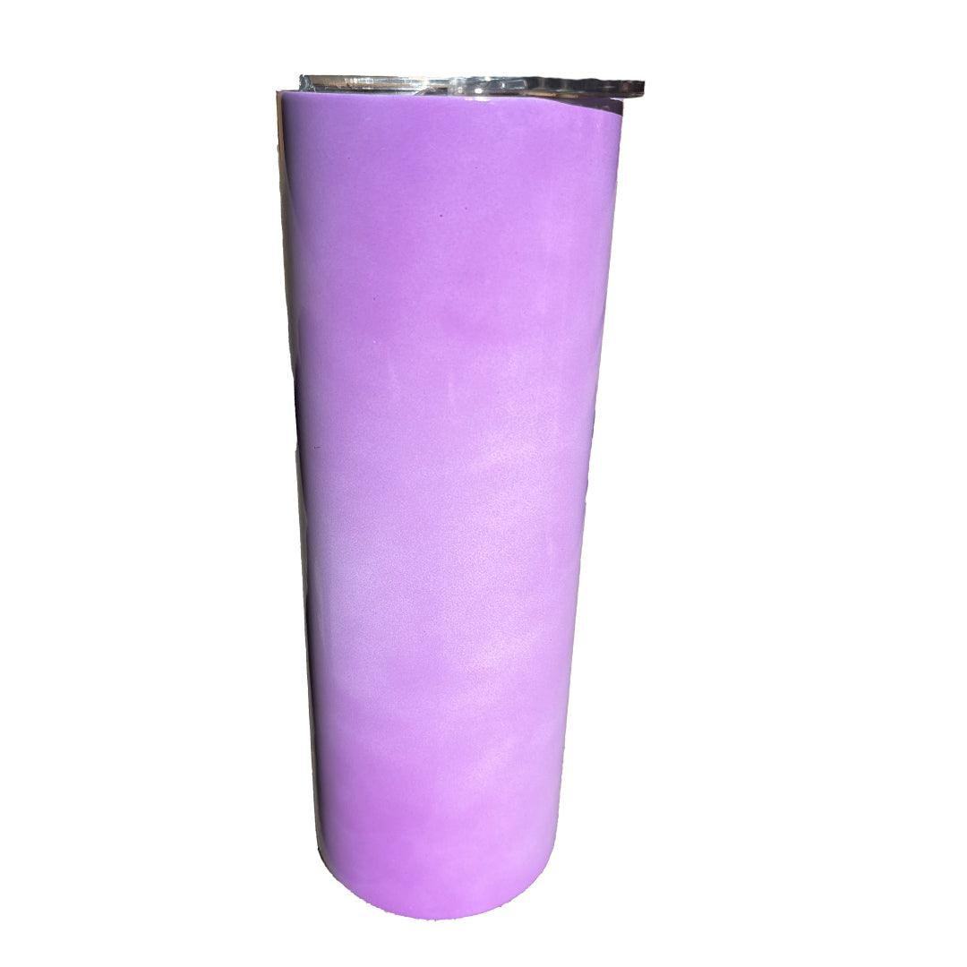 20 oz Sublimation or Laser Blank UV Sunlight Color Changing White Tumbler, Variety of Colors
