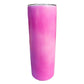 20 oz Sublimation or Laser Blank UV Sunlight Color Changing White Tumbler, Variety of Colors